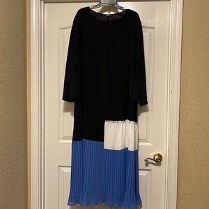 Shein Curve asymmetrical dress, size 2X